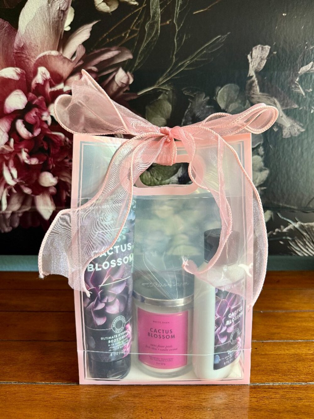 NEW 4-Pc CACTUS BLOSSOM Set Bath & Body Works